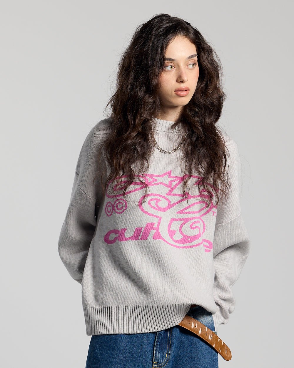 NO RULES KNIT GREY - Cold Culture #woman