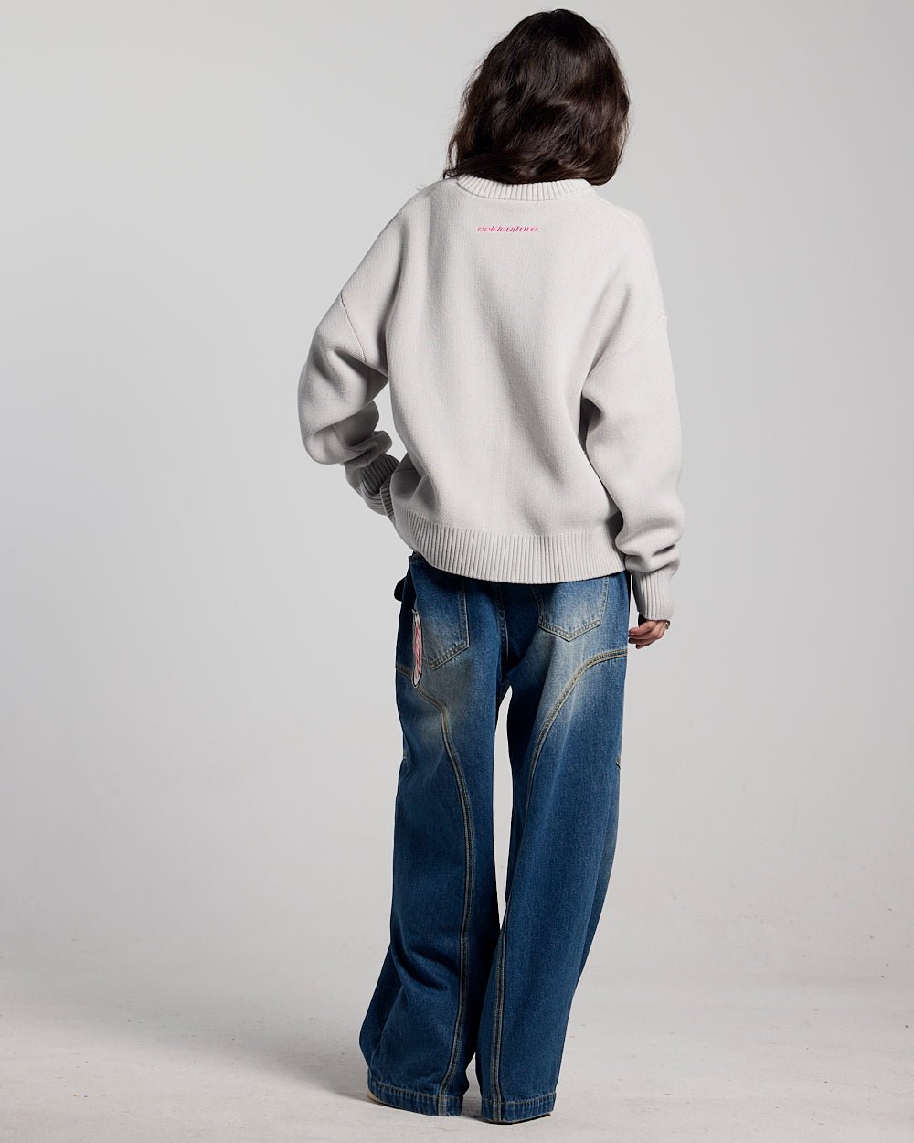 NO RULES KNIT GREY - Cold Culture #woman