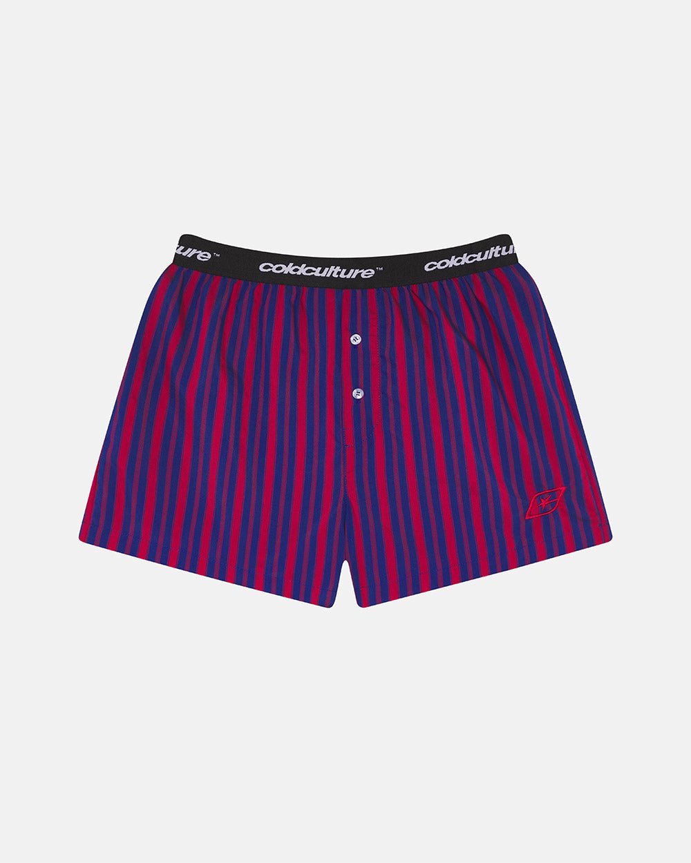 OFFICE BOXERS PACK - striped boxers pack, front view - Cold Culture #packshot
