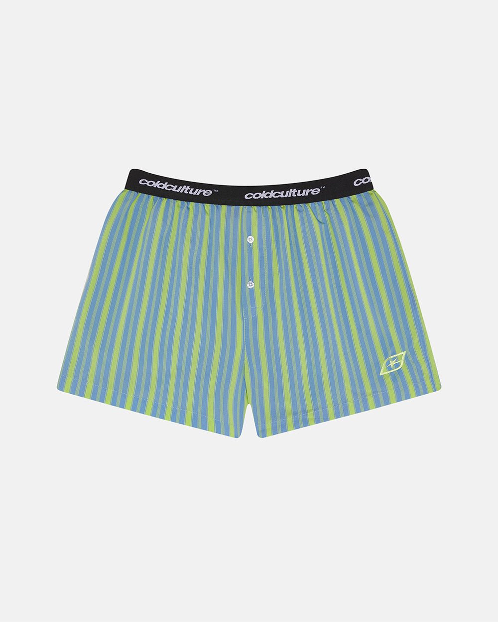 OFFICE BOXERS PACK - striped boxers pack, front view - Cold Culture #packshot