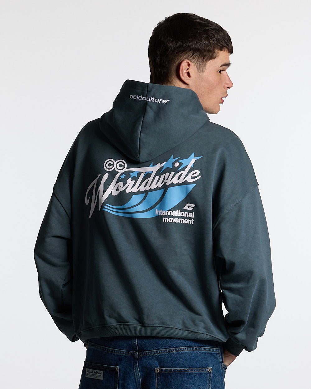 ORBIT HOODIE BALTIC BLUE - COLD CULTURE #man