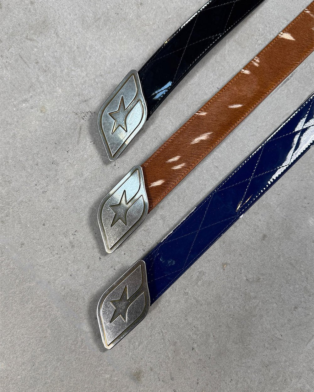 ORIGINAL BELT GLOOSY BLACK - Cold Culture