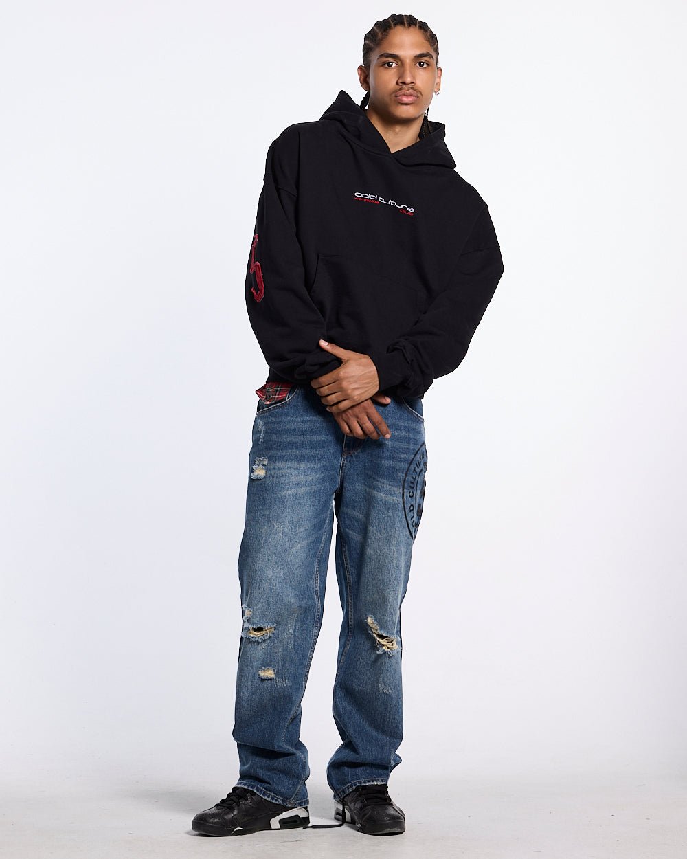 OVERTAKE HOODIE BLACK - Cold Culture #man