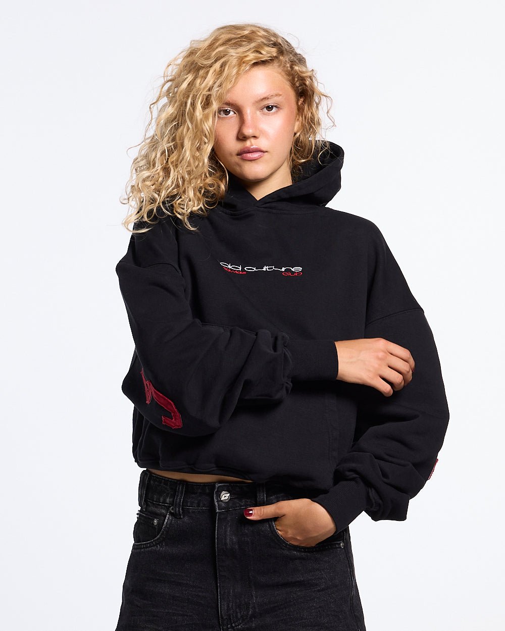 OVERTAKE HOODIE BLACK - Cold Culture #woman
