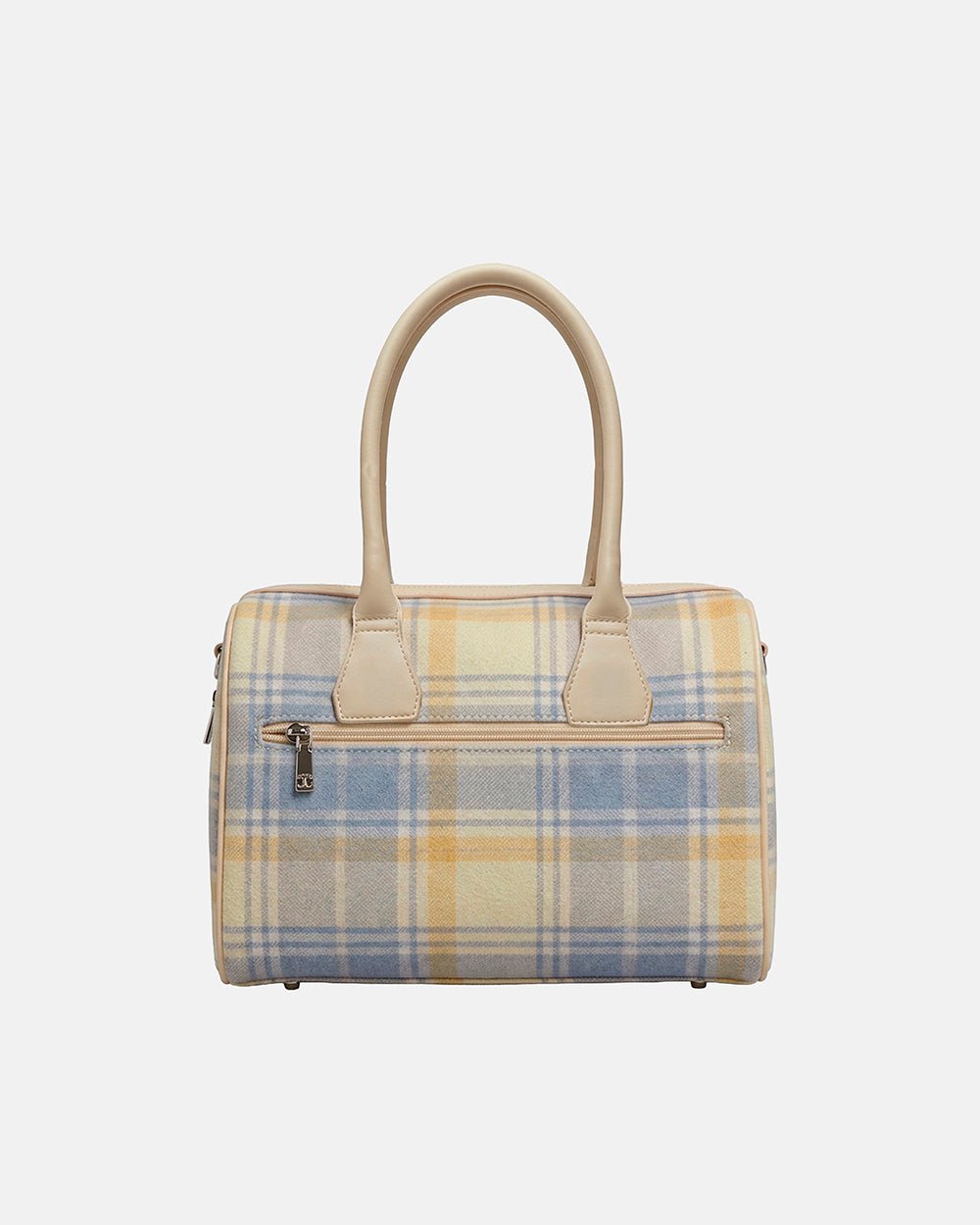PARIS BAG YELLOW TARTAN - Cold Culture #packshot