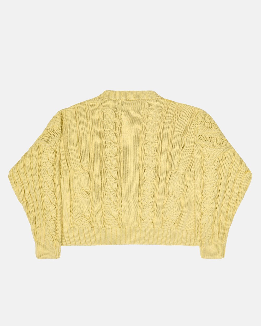PATTERNED KNIT YELLOW - COLD CULTURE #packshot