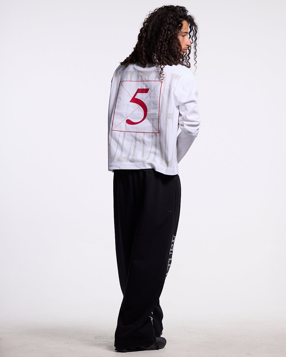 PAUSE LONGSLEEVE POLO WHITE - Cold Culture #man