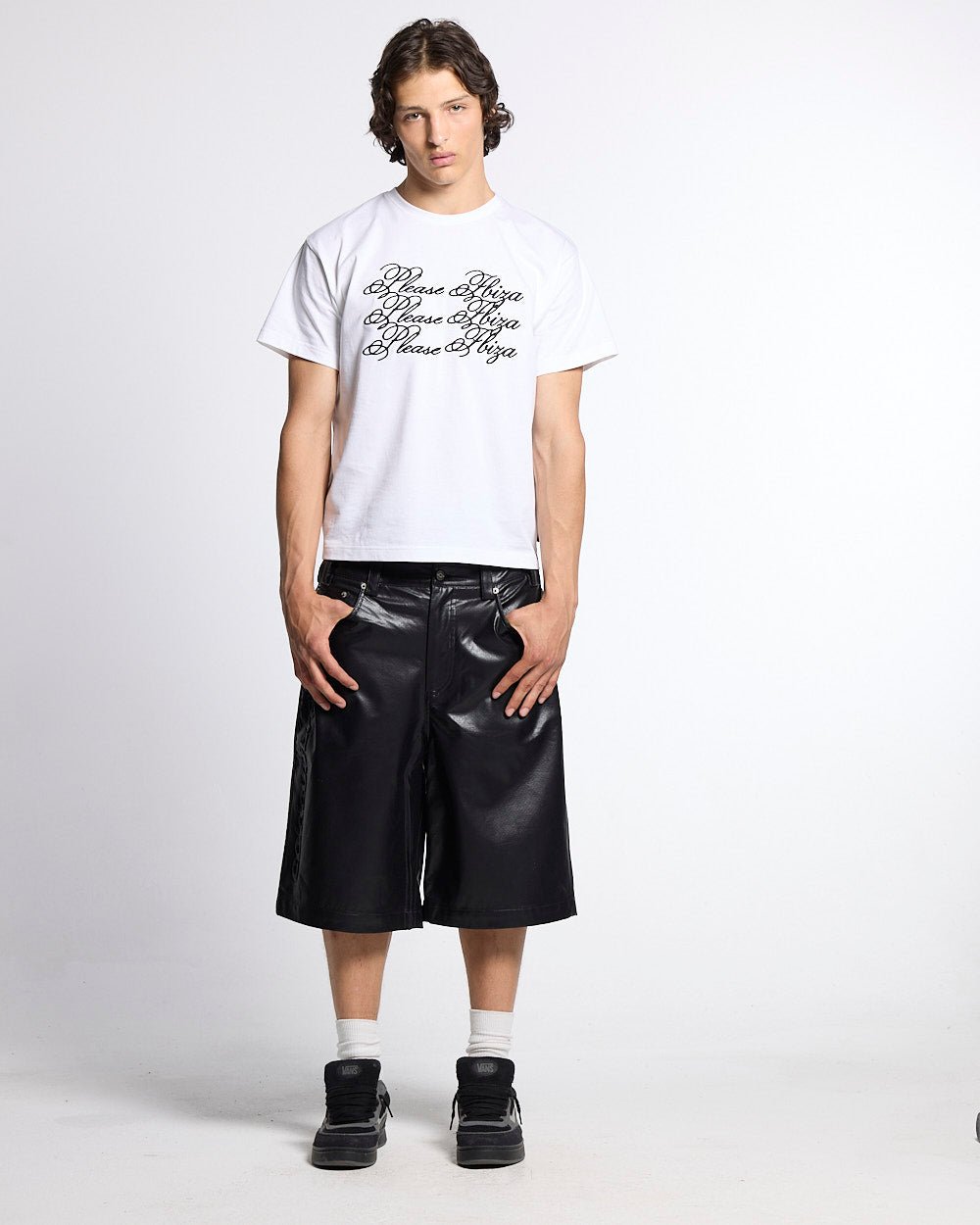 PLEASE IBIZA REGULAR TEE WHITE - Cold Culture #man
