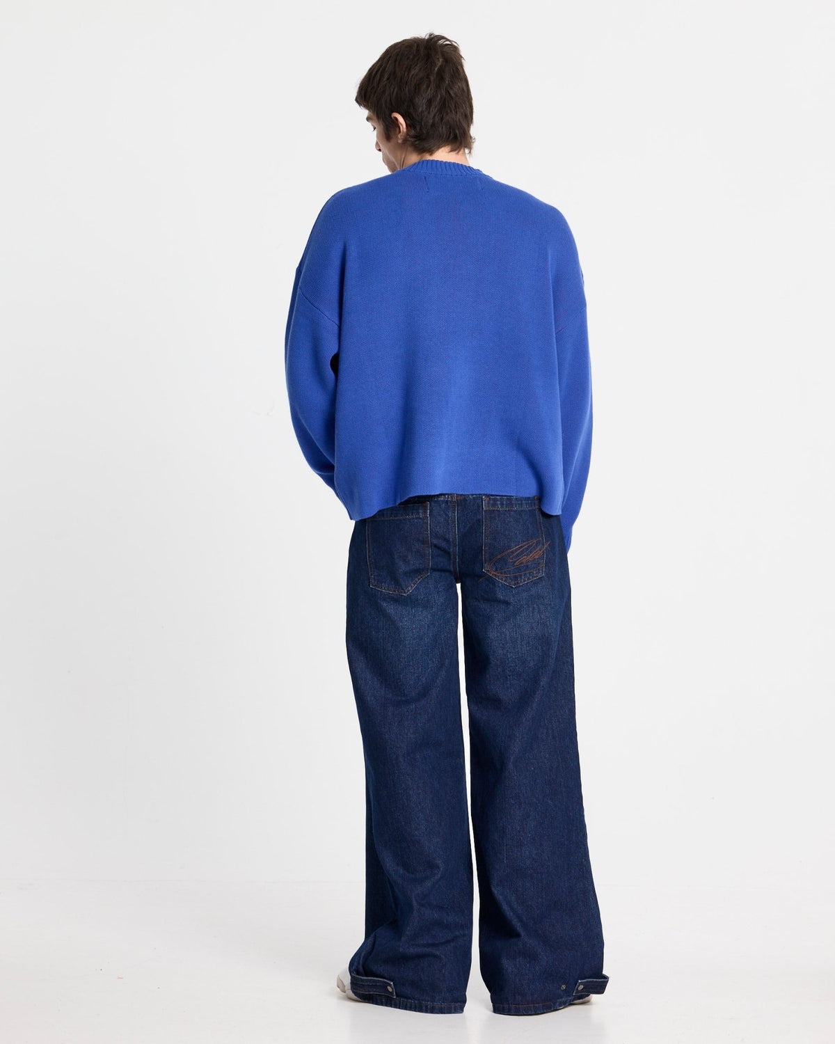 POISON KNIT BLUE AND ORANGE - Cold Culture