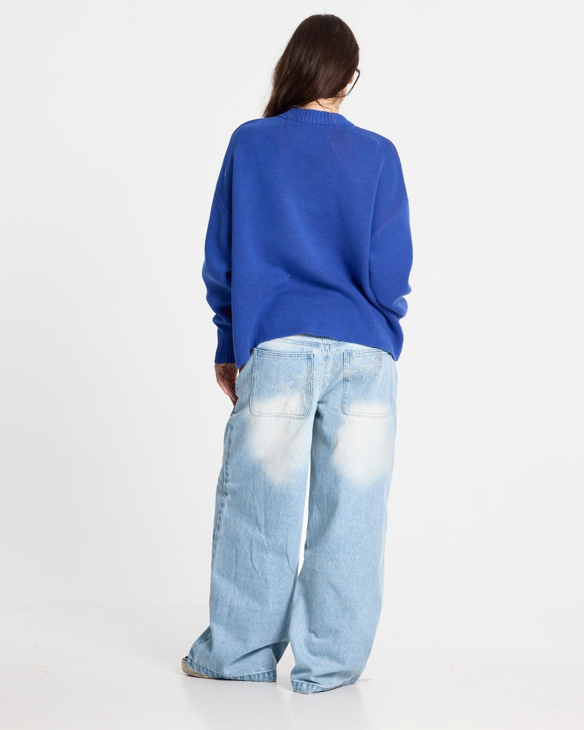 POISON KNIT BLUE AND ORANGE - Cold Culture