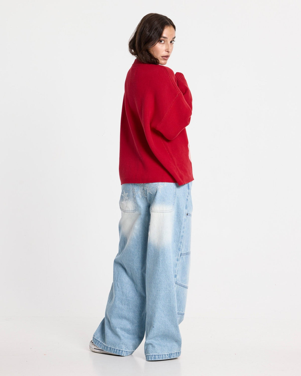 POISON KNIT RED AND SALMON - Cold Culture