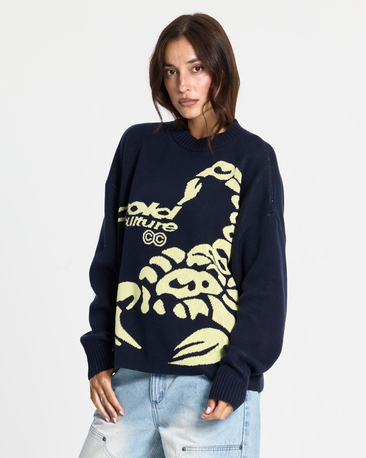POISON KNITWEAR HEAVY BLUE - Cold Culture