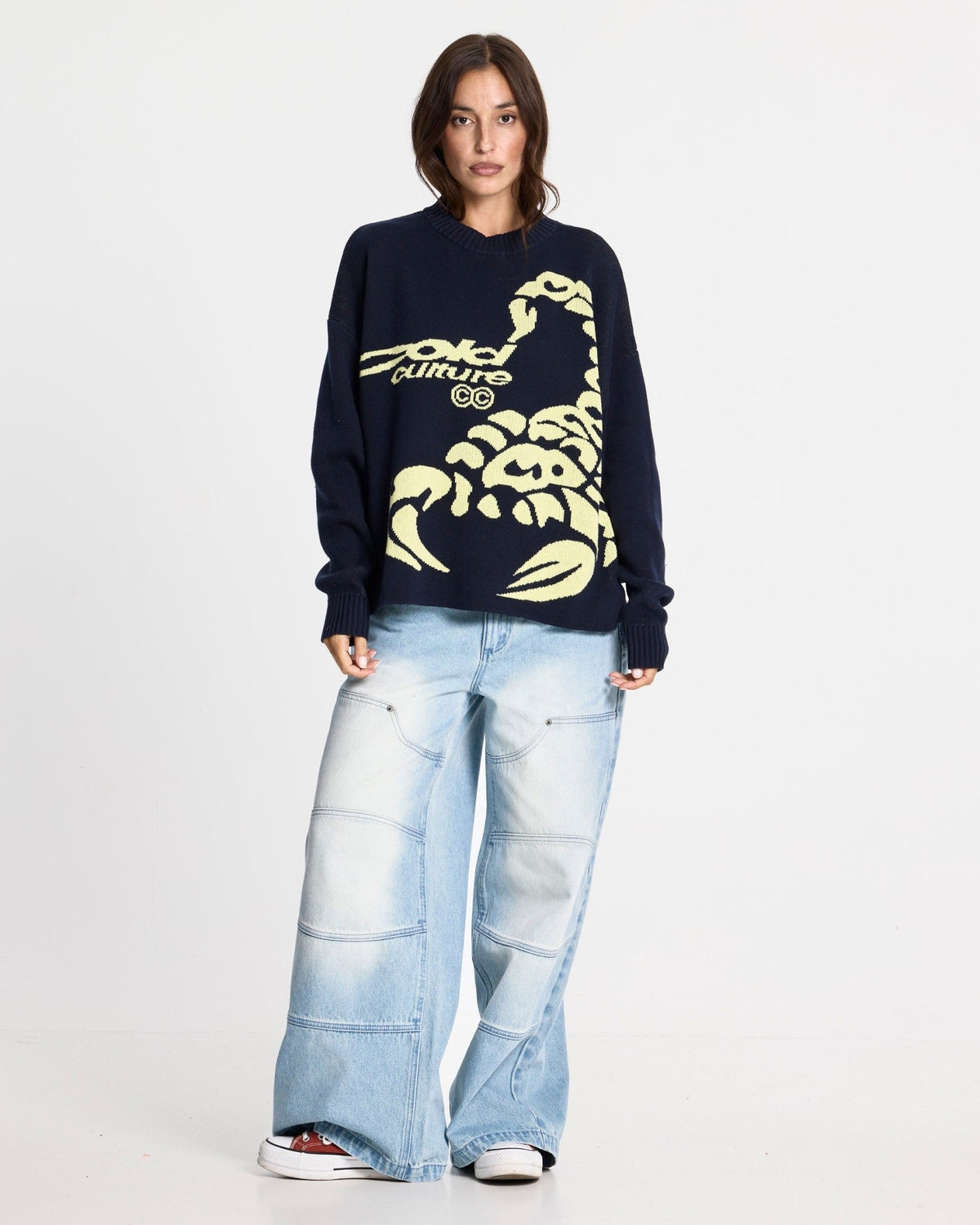 POISON KNITWEAR HEAVY BLUE - Cold Culture
