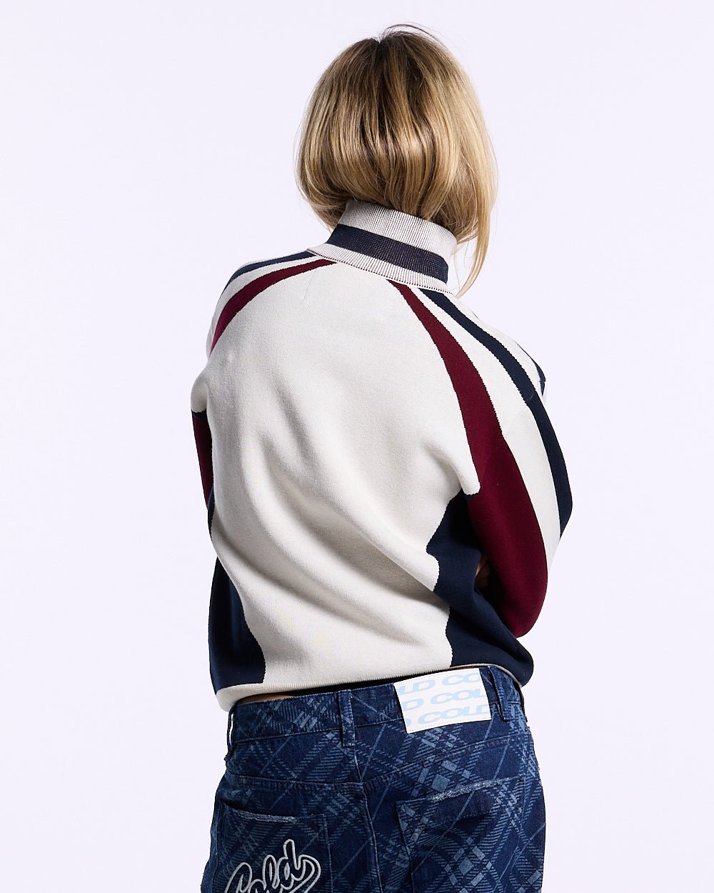 POLE KNIT OFF-WHITE - Cold Culture