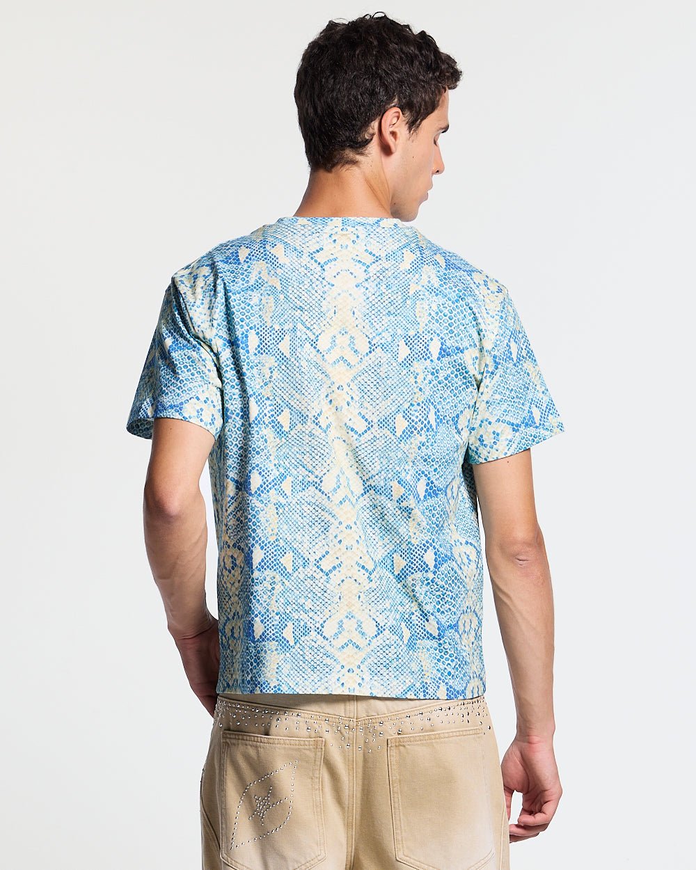 RATTLE TEE BLUE - Cold Culture #man