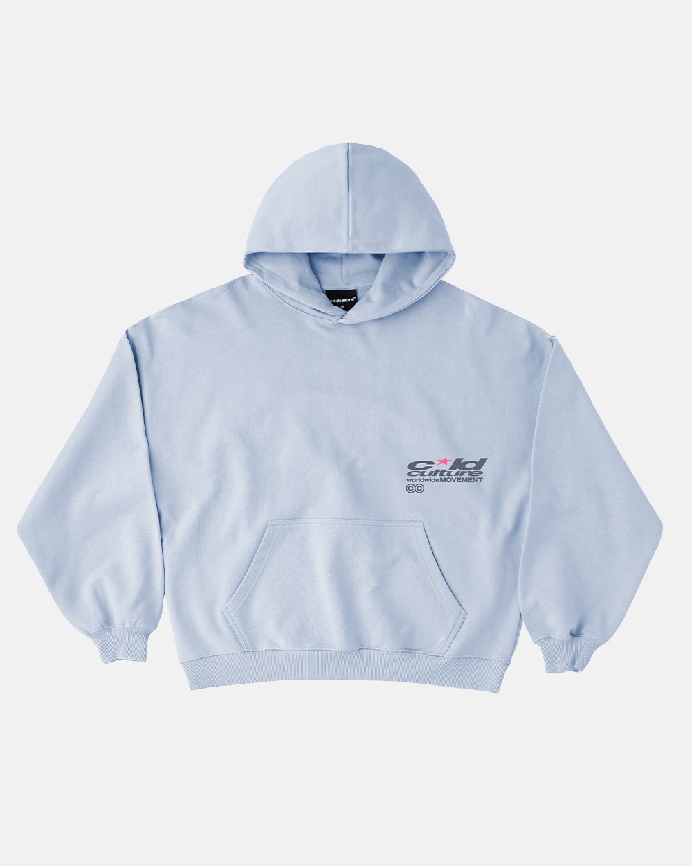 REBEL HOODIE SHADY BLUE - COLD CULTURE #packshot