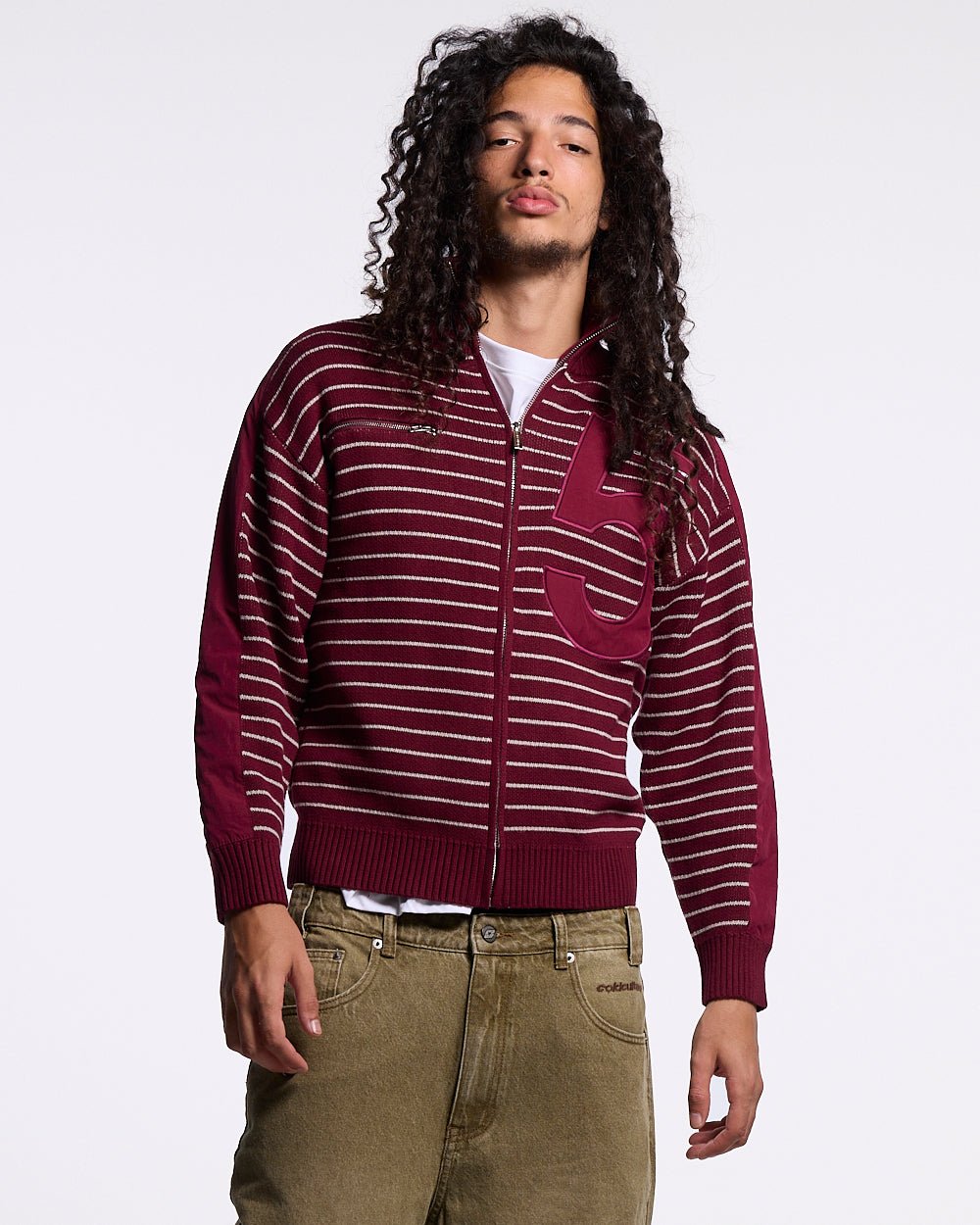 REDLINE KNIT BURGUNDY - Cold Culture #man