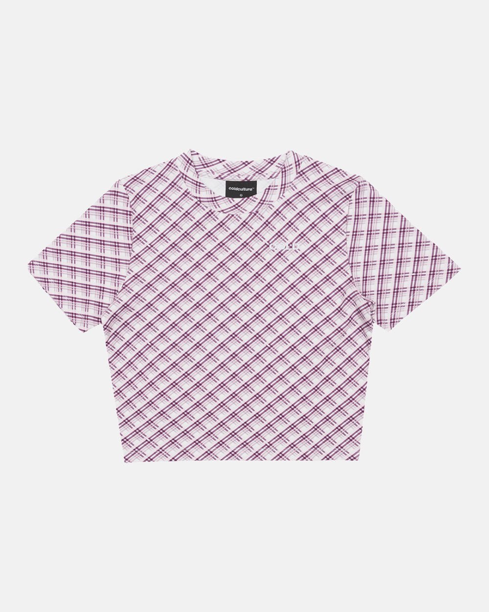 RHOMBUS BABY TEE PINK - COLD CULTURE #packshot