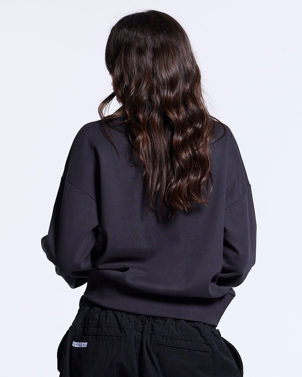 RIDING CLUB QUARTER ZIP KNIT DARK GREY - Cold Culture #woman