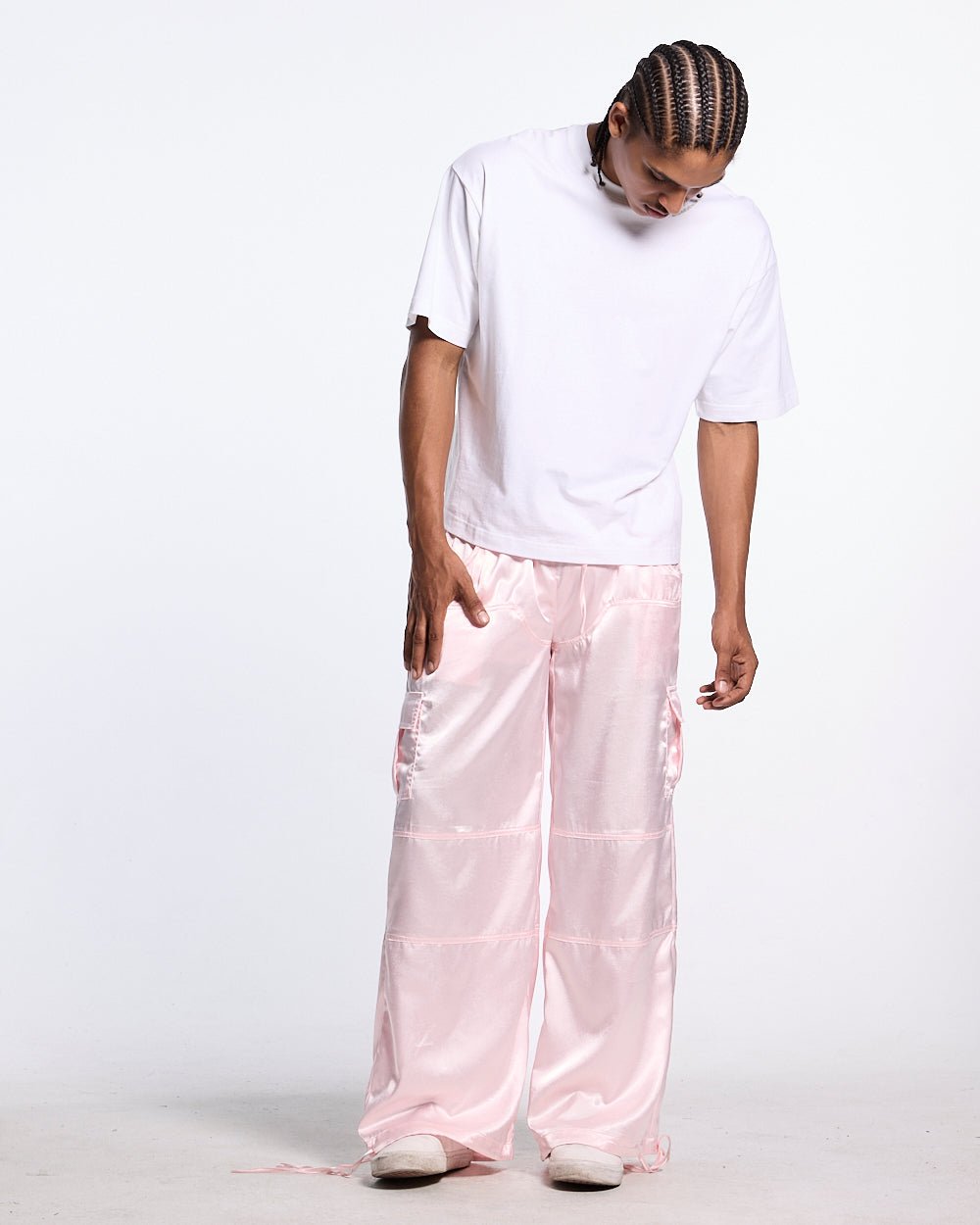 ROCKET CARGO PANTS LIGHT PINK - Cold Culture #man