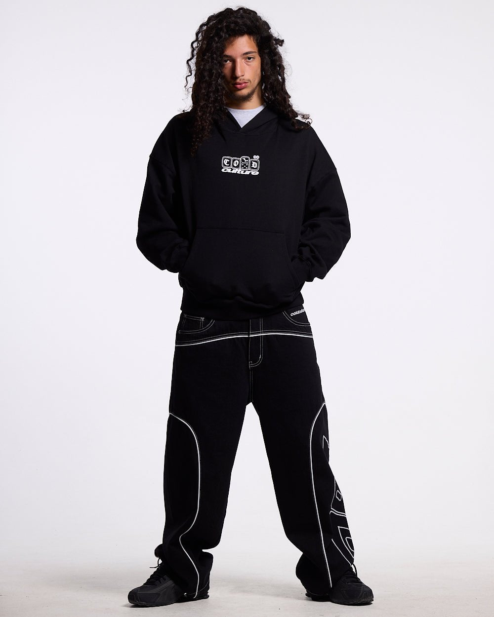 ROLL THE DICE HOODIE BLACK - Cold Culture #man