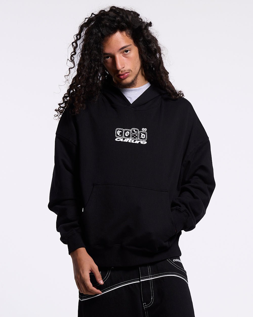 ROLL THE DICE HOODIE BLACK - Cold Culture #man