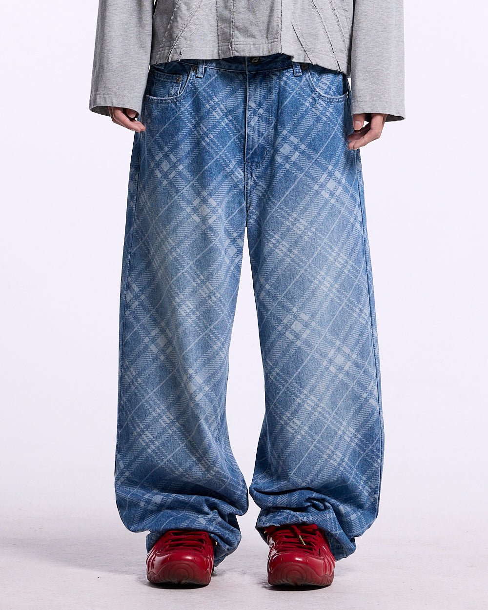 ROLL V2 PANTS LIGHT DENIM - Cold Culture