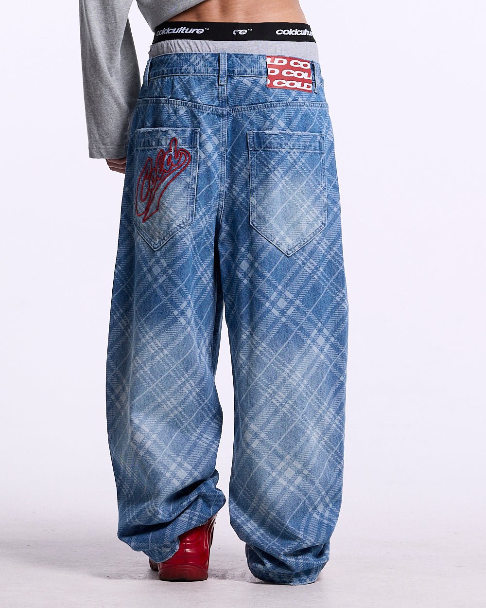 ROLL V2 PANTS LIGHT DENIM - Cold Culture