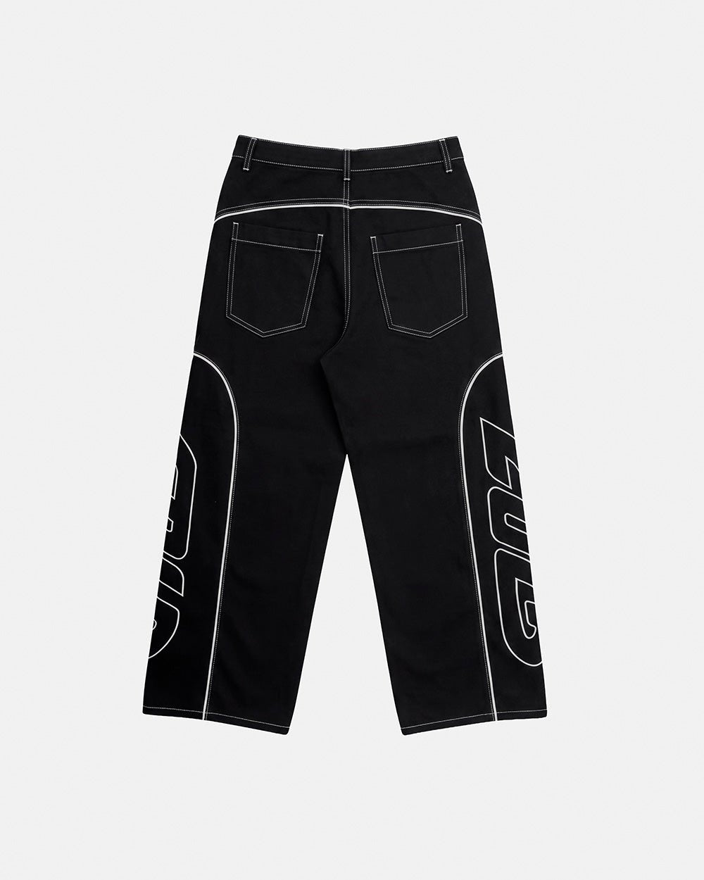 ROLLER V2 DENIM PANTS BLACK - Cold Culture #packshot