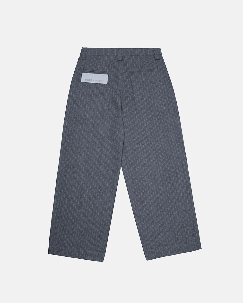 SEAM EFFECT LINE PANTS GREY - Cold Culture #packshot