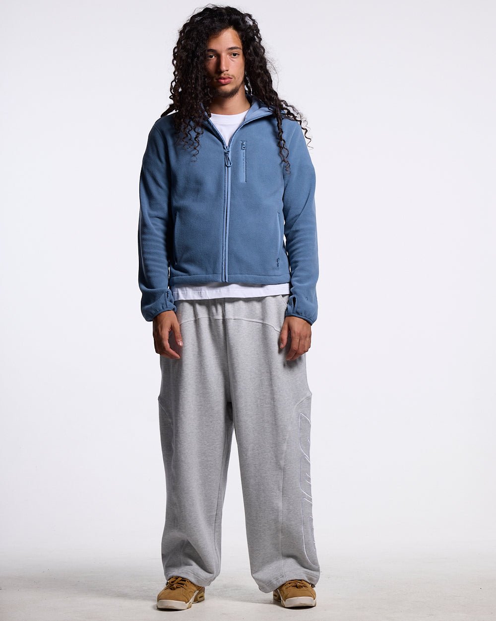 SHADOW FLEECE LIGHT BLUE - Cold Culture