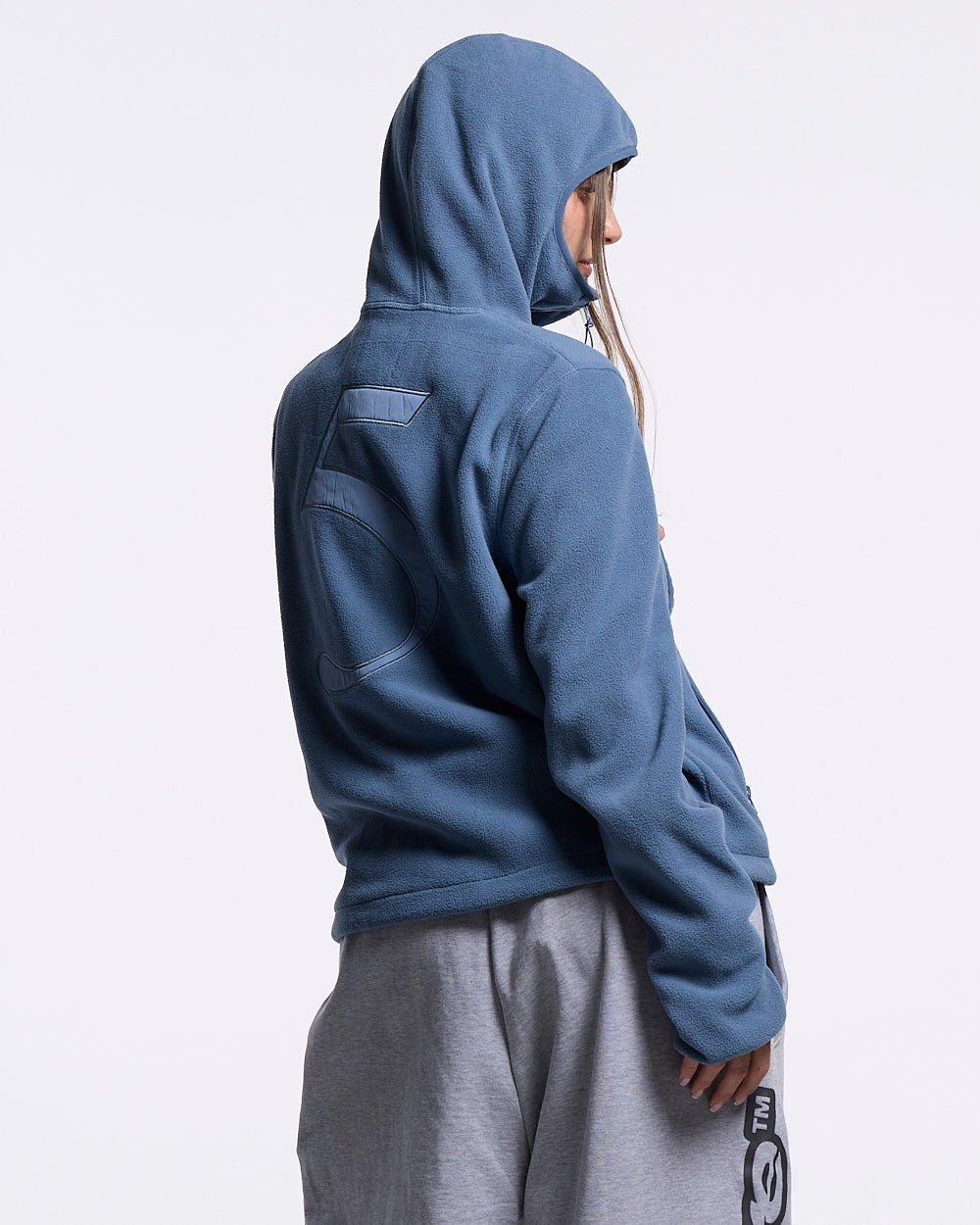 SHADOW FLEECE LIGHT BLUE - Cold Culture
