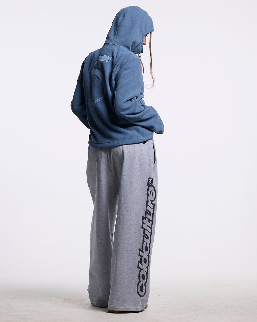 SHADOW FLEECE LIGHT BLUE - Cold Culture
