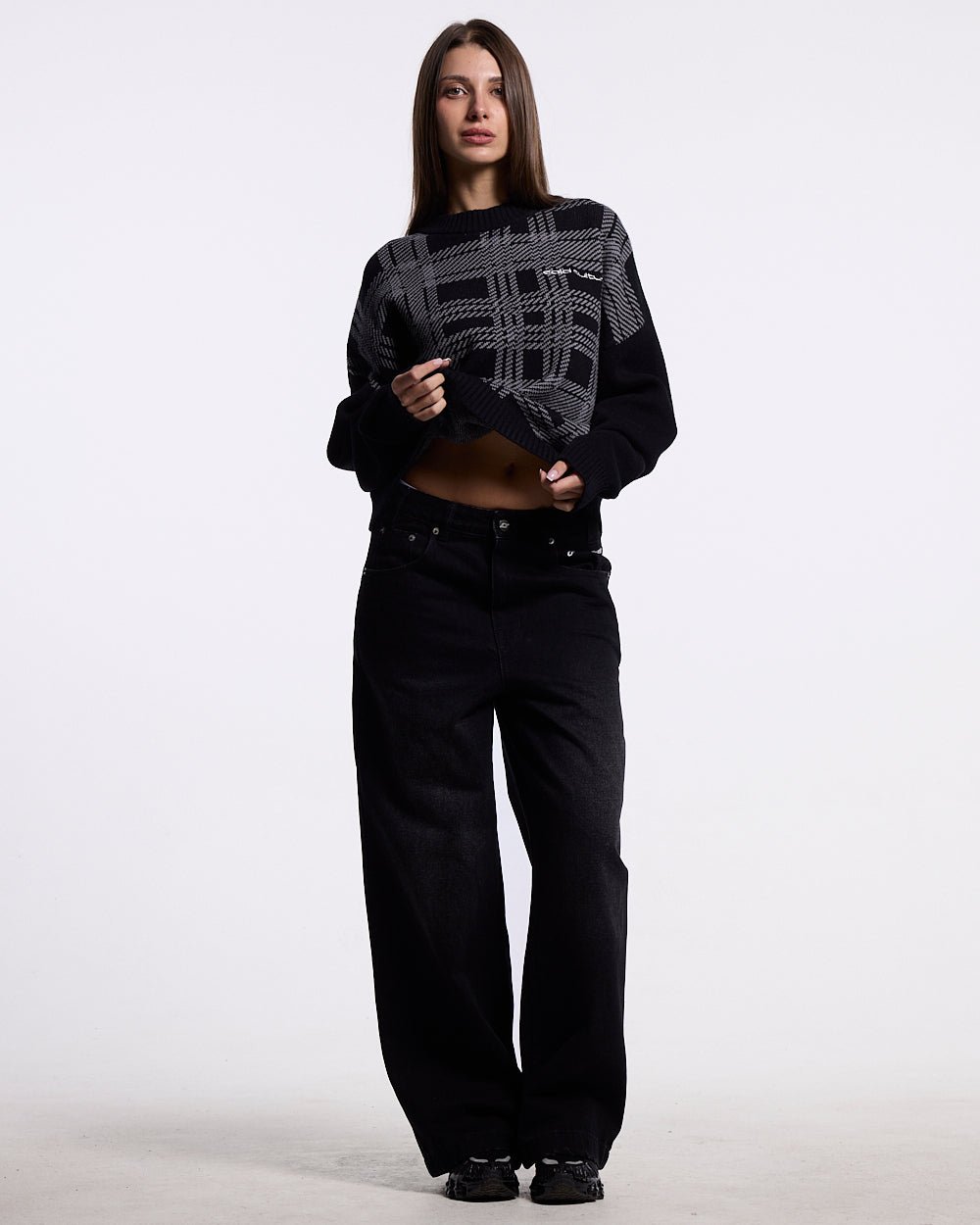SHETLAND KNIT BLACK - Cold Culture #woman