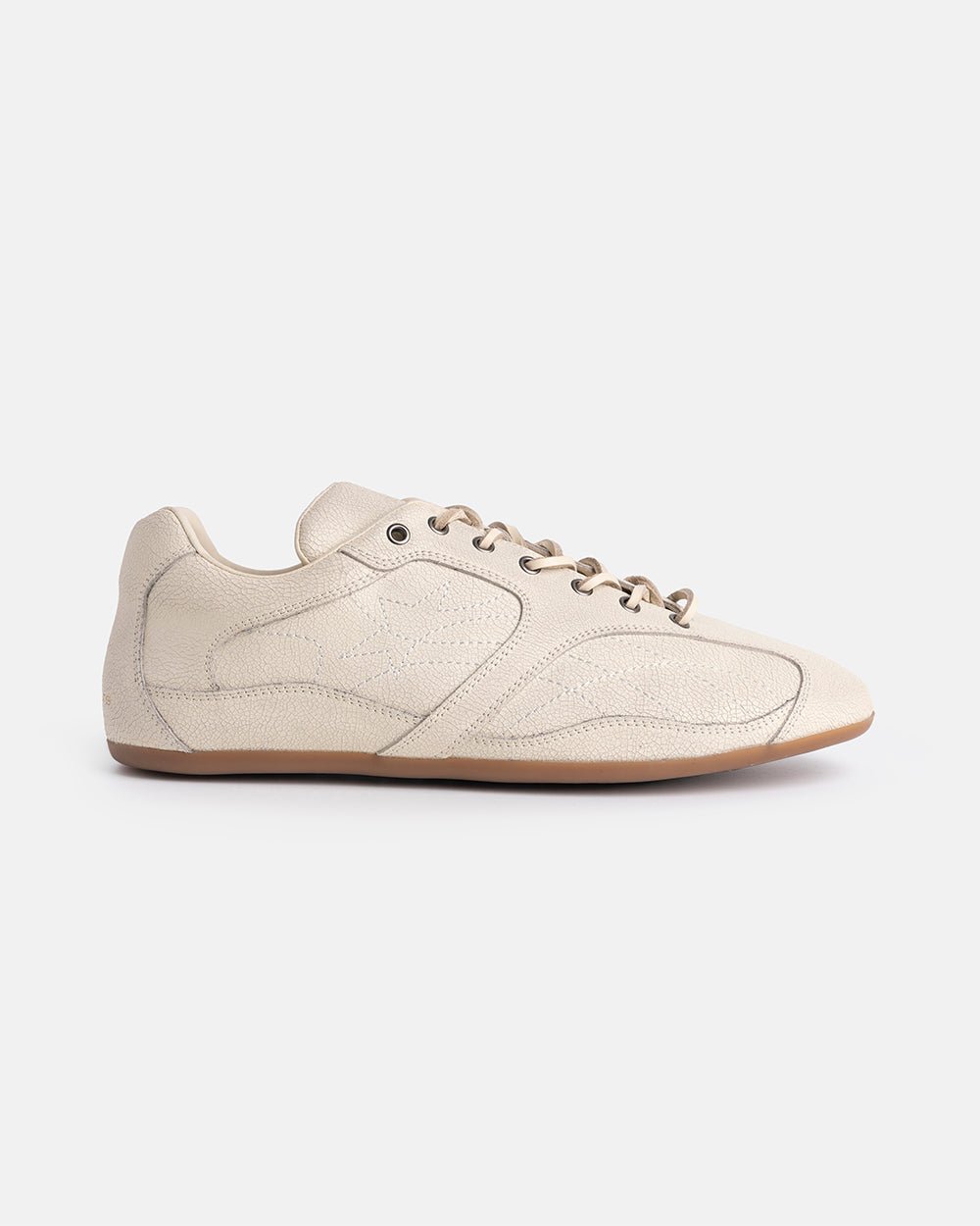 SILENT CODE SNEAKERS SUEDE WHITE - Cold Culture #packshot