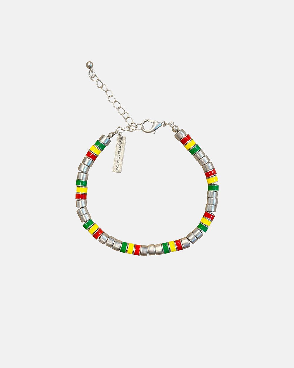 SKANKIN BRACELET SILVER - Cold Culture #packshot
