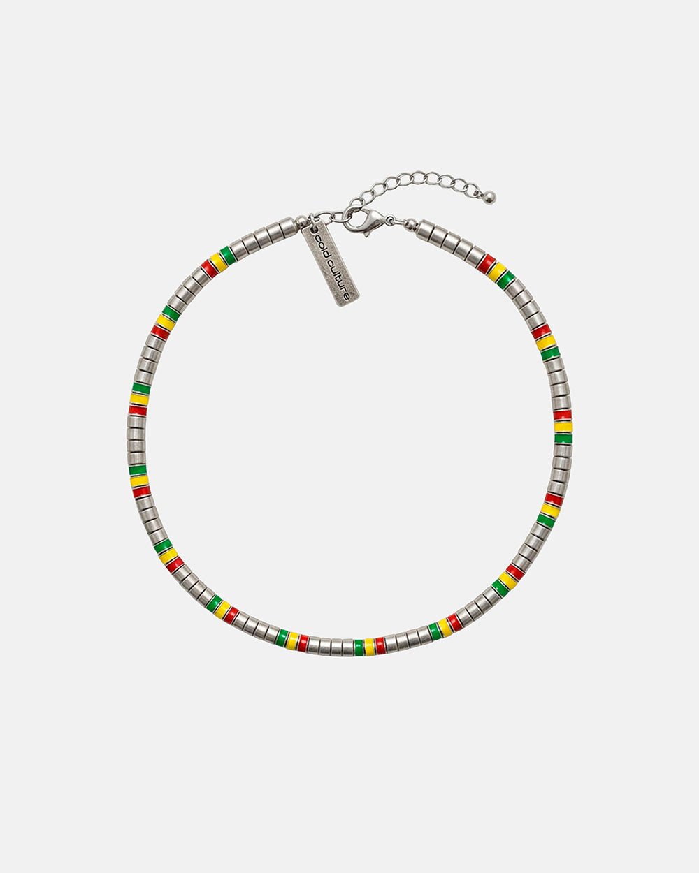 SKANKIN NECKLACE SILVER - Cold Culture #packshot