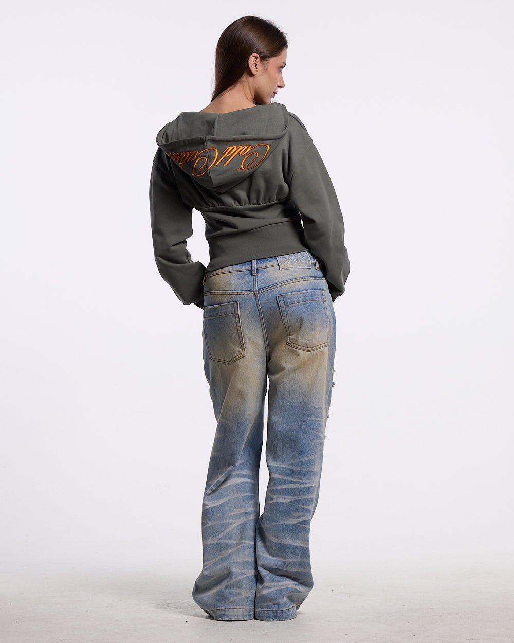 SLUGGER HOODIE MILITARY GREEN - Cold Culture #woman