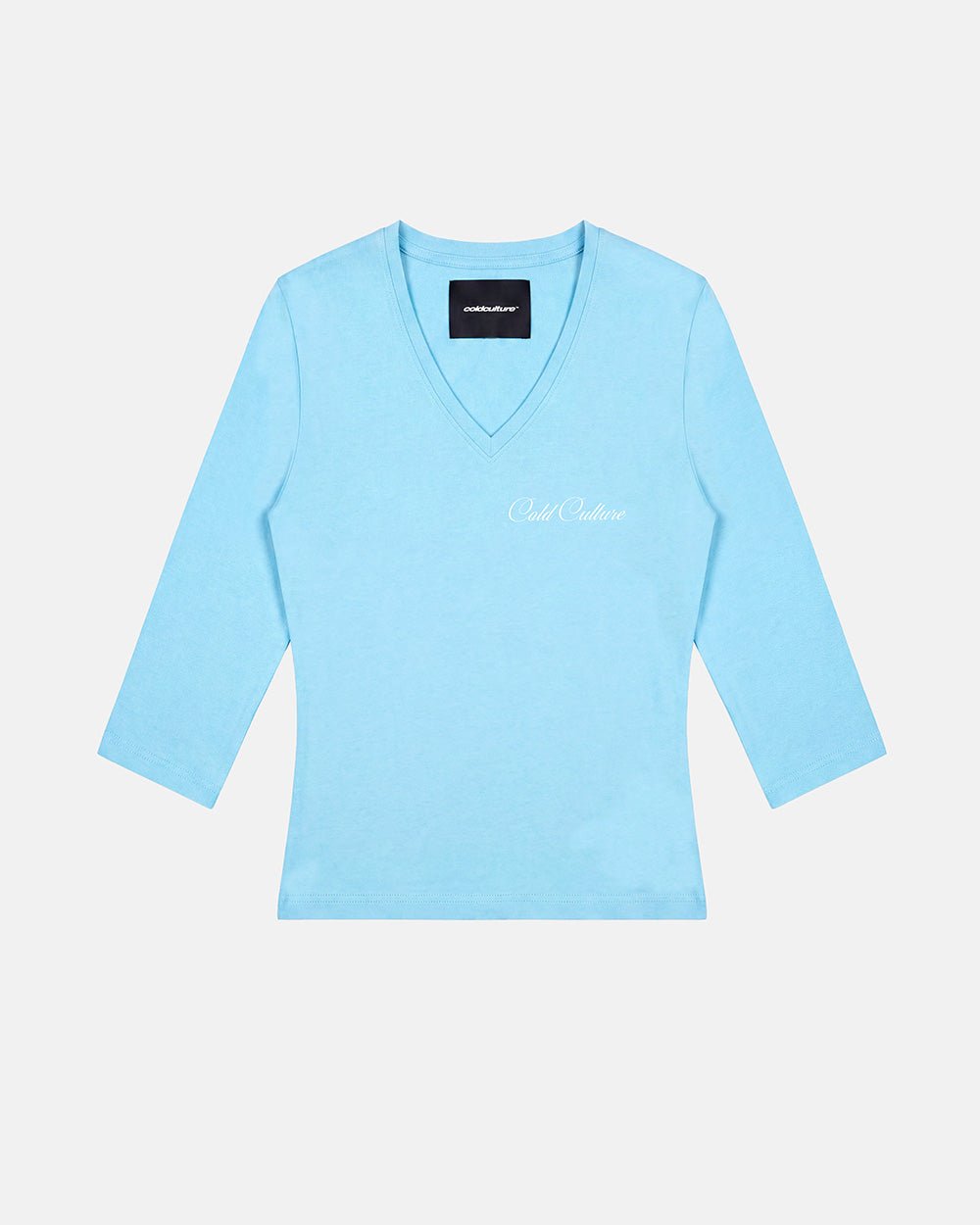 SOFT TIDE 3/4 SLEEVE BLUE - Cold Culture #packshot