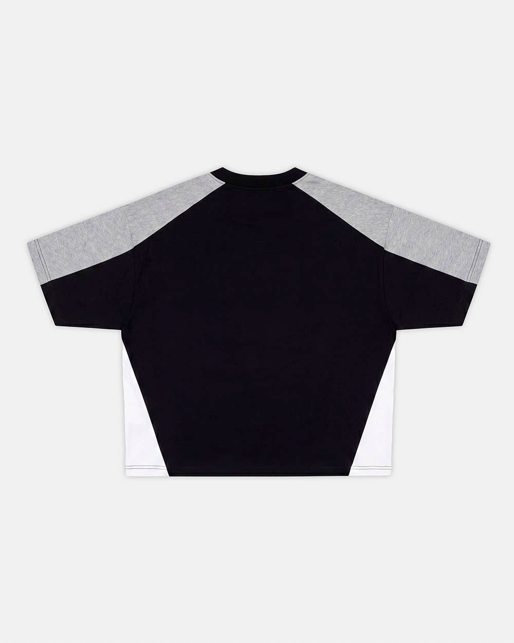 SPEED SPOKE TEE BLACK & HEATHER GREY - Cold Culture #packshot