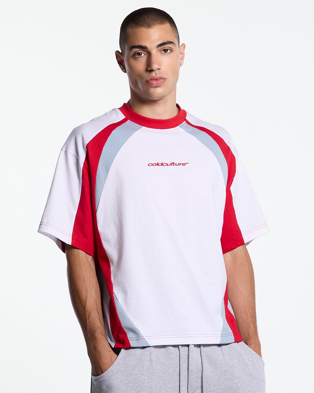 SPEED SPOKE TEE RED - Cold Culture #man