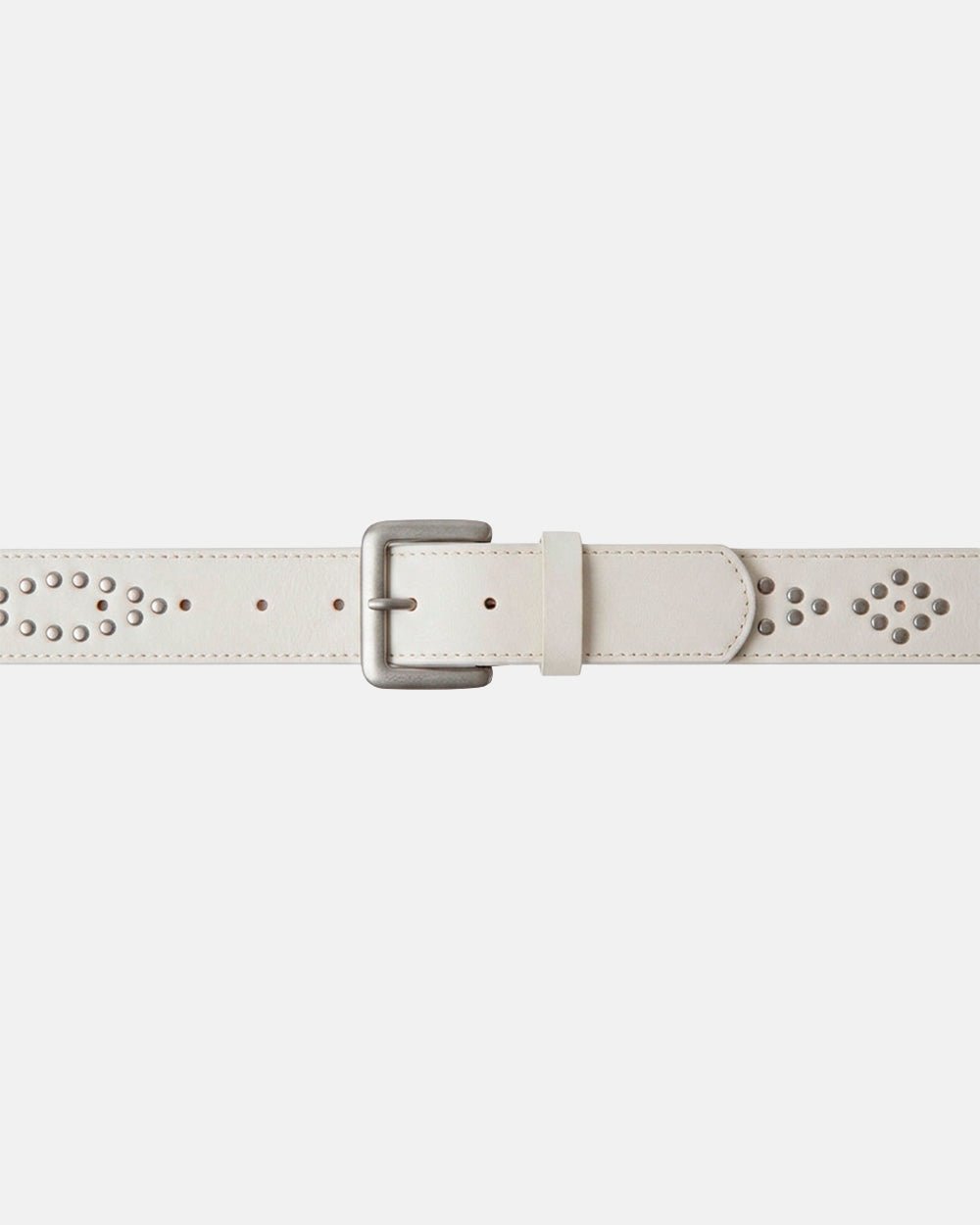 SPIKES BELT WHITE - Cold Culture #packshot