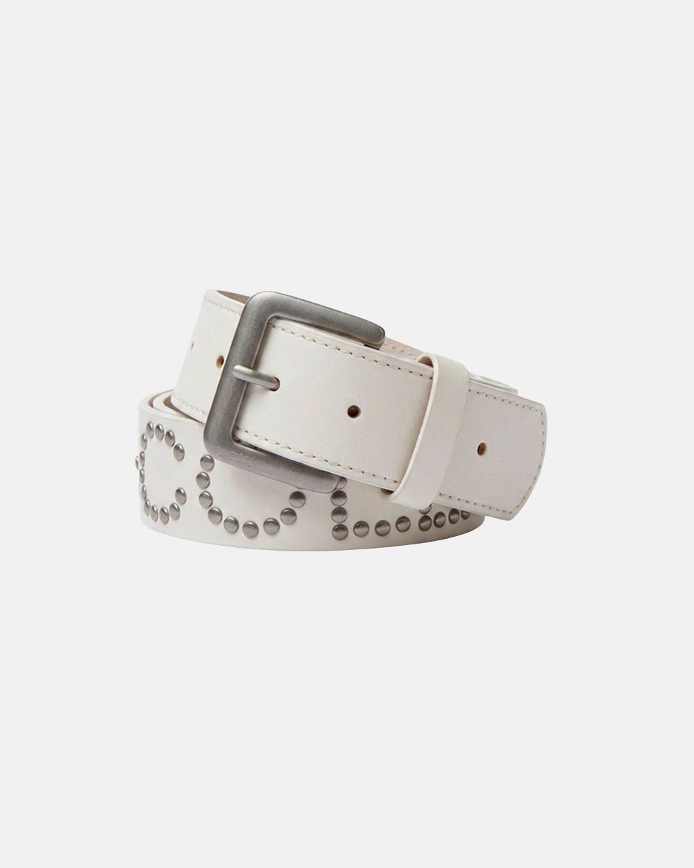 SPIKES BELT WHITE - Cold Culture #packshot