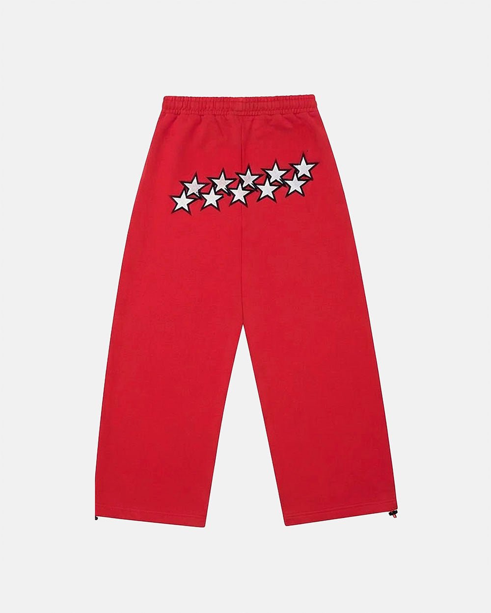 STARS SWEATPANTS RED - Cold Culture