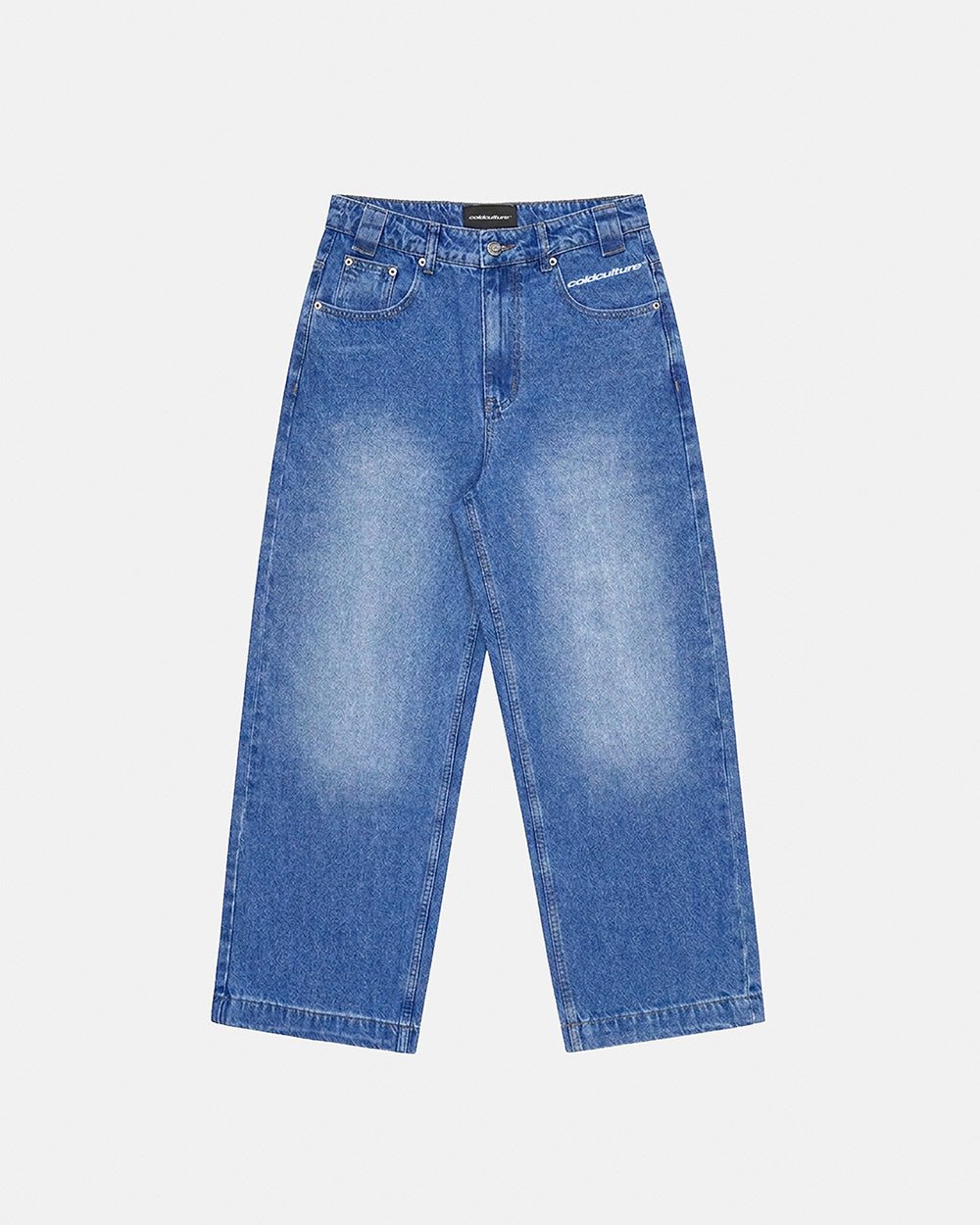 STARS V2 PANTS BLUE DENIM WASH - Cold Culture #packshot
