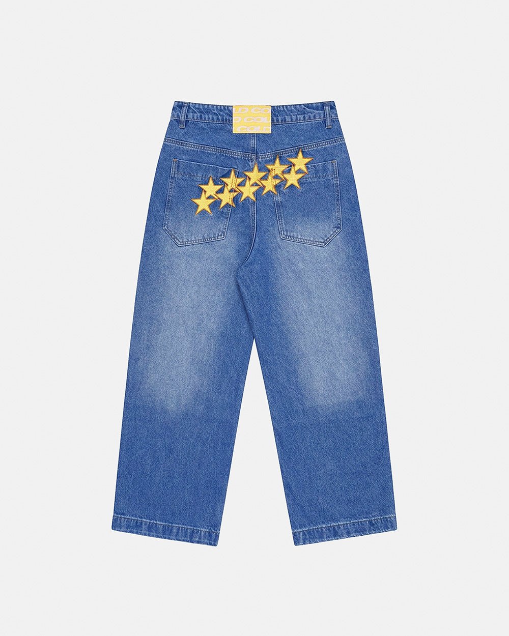 STARS V2 PANTS BLUE DENIM WASH - Cold Culture #packshot