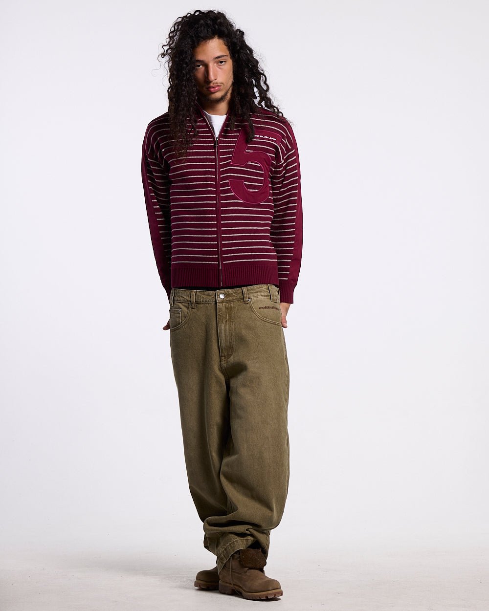 STARS V2 PANTS GREEN WASH DENIM - Cold Culture #man