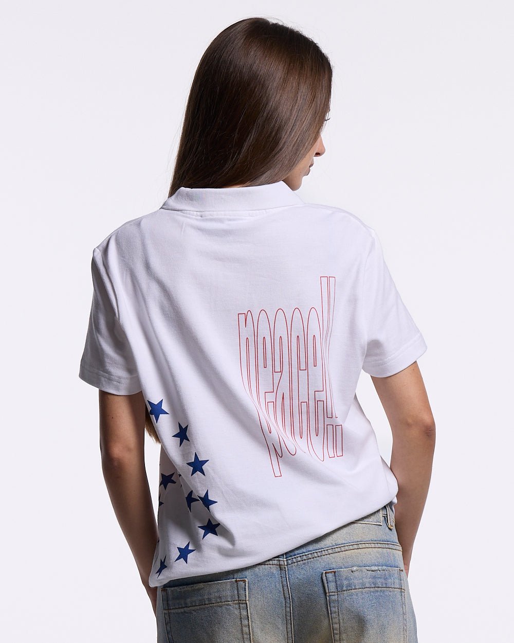 STARTRAIL POLO WHITE - Cold Culture #woman