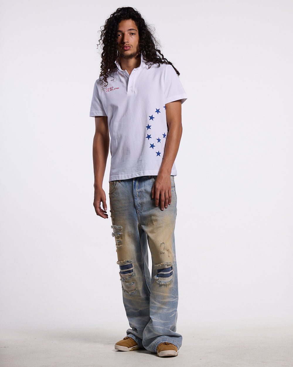 STARTRAIL POLO WHITE - Cold Culture #man