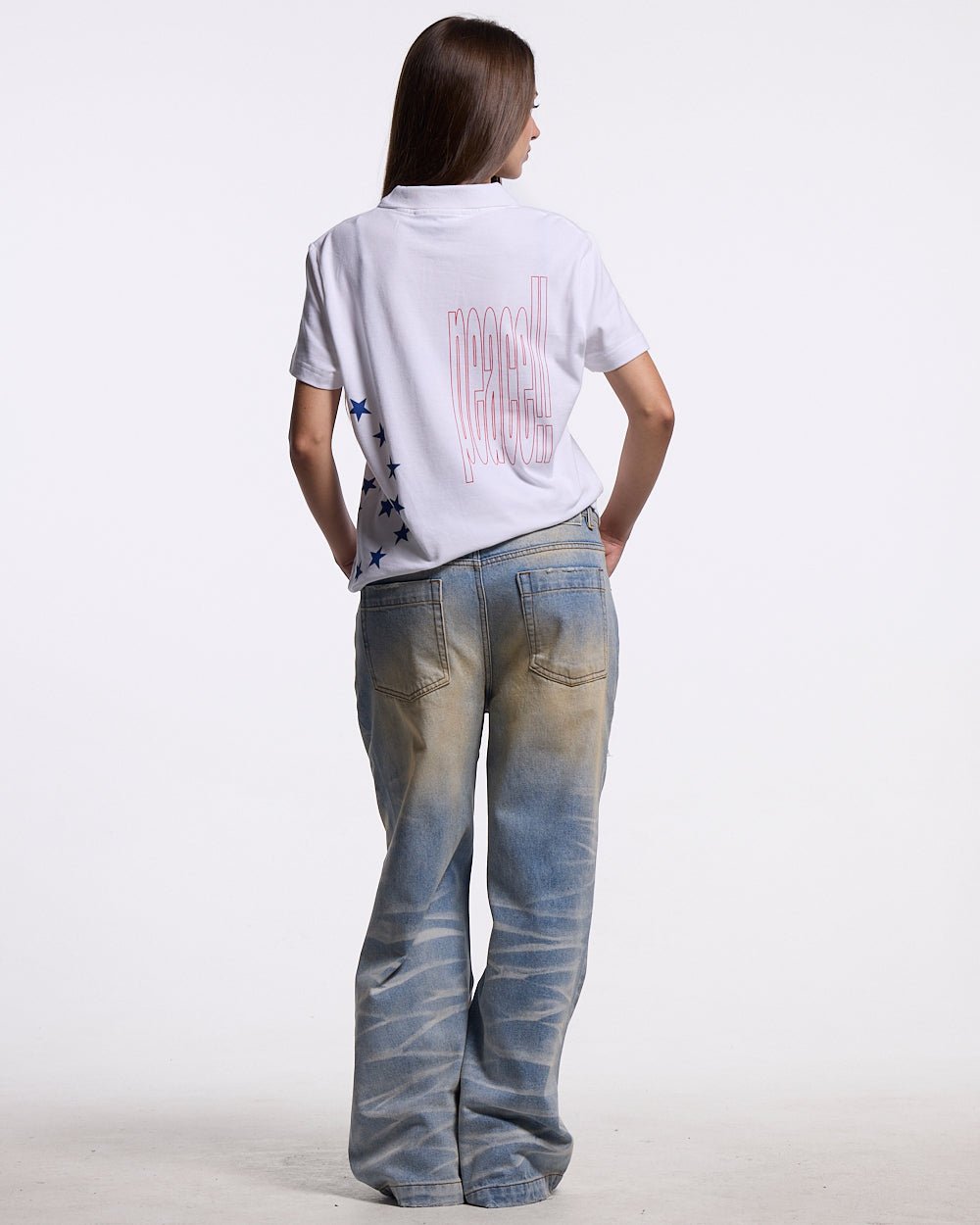 STARTRAIL POLO WHITE - Cold Culture #woman